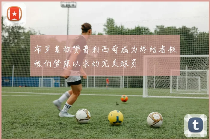 布罗基称赞普利西奇成为终结者教练们梦寐以求的完美球员